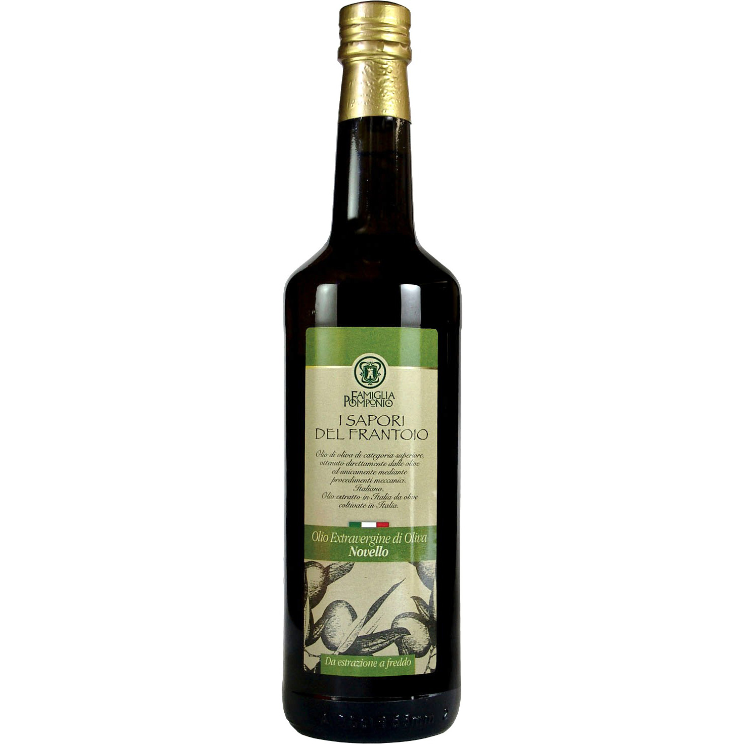 Olio Extravergine Di Oliva "Novello" - Cartone 6 Bottiglie 0,75 L ...